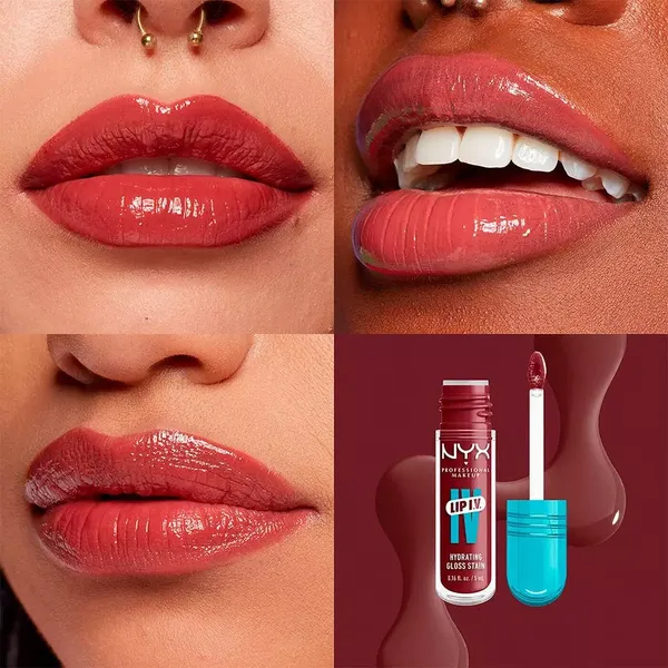 14 - Tinta Lip I.V. Hydrating Gloss NYX Professional Makeup