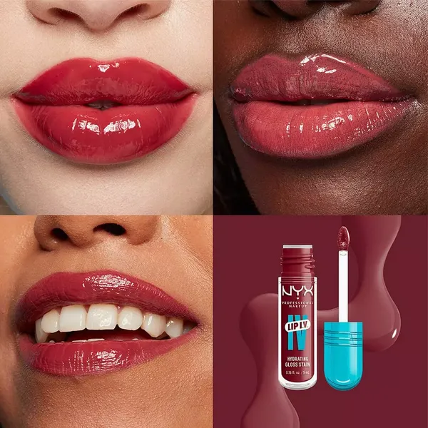 17 - Tinta Lip I.V. Hydrating Gloss NYX Professional Makeup