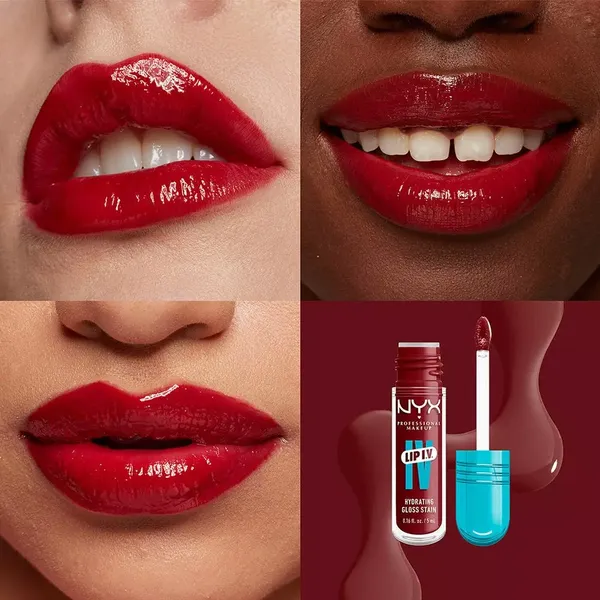 26 - Tinta Lip I.V. Hydrating Gloss NYX Professional Makeup