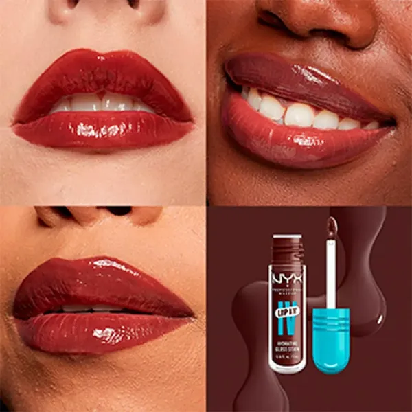 8 - Tinta Lip I.V. Hydrating Gloss NYX Professional Makeup