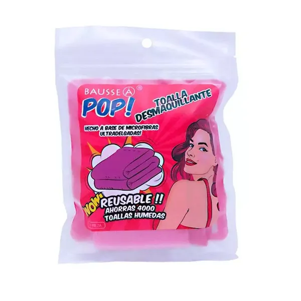 1 - Toalla Desmaquillante Pop! Reusable Bausse