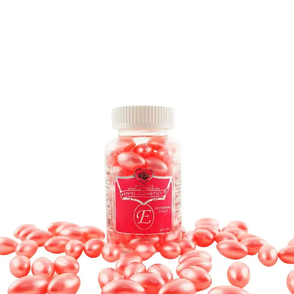 1 - Cápsulas de Vitamina E para Cabello Peniel Cosmetics