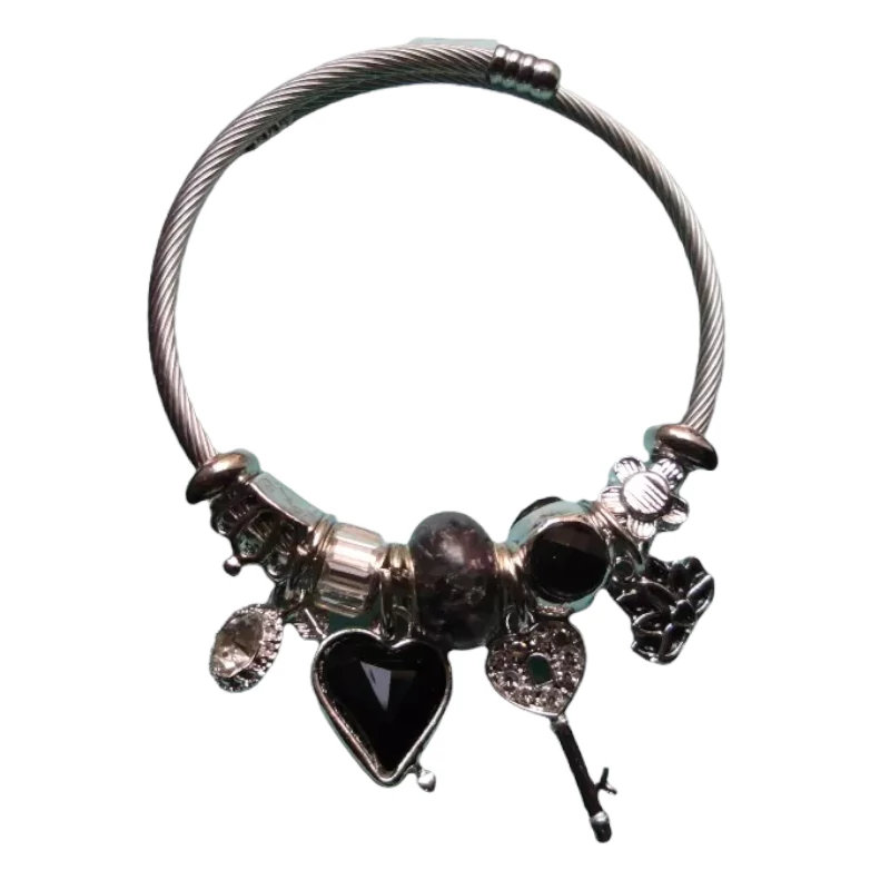 0 - Pulsera con charms inspiracion pandora