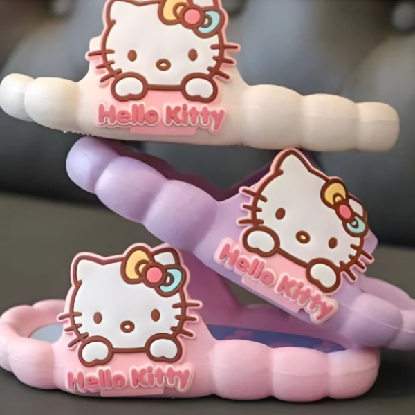 3 - Sandalias de Hello Kitty Infantiles