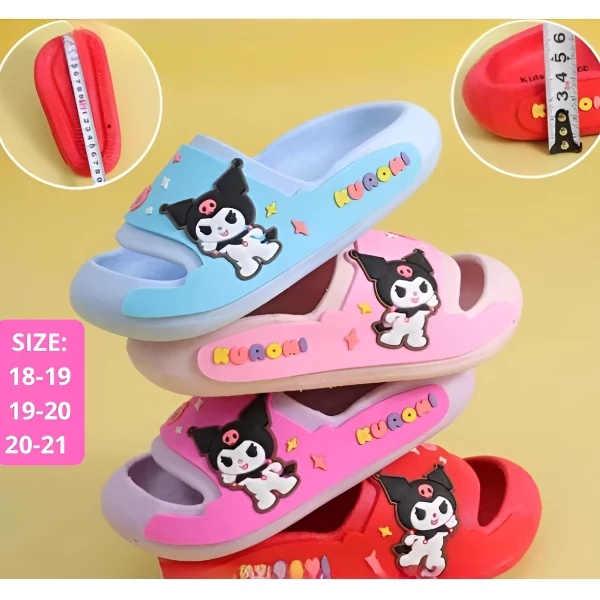 3 - Sandalias de Kuromi Infantiles