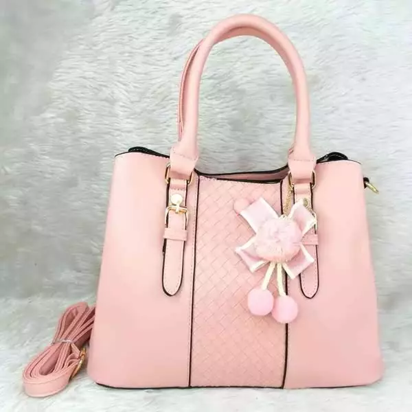 0 - bolsa para mujer modelo abigail color rosa claro