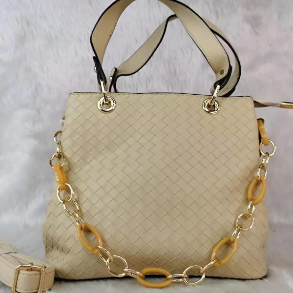 0 - bolsa para mujer modelo aixa color beige