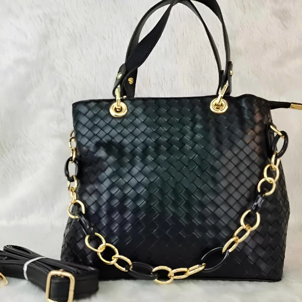 0 - bolsa para mujer modelo aixa color negra