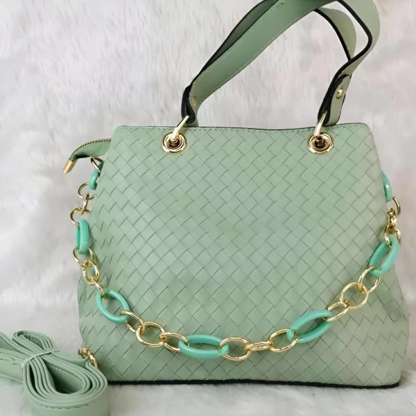 0 - bolsa para mujer modelo aixa color verde