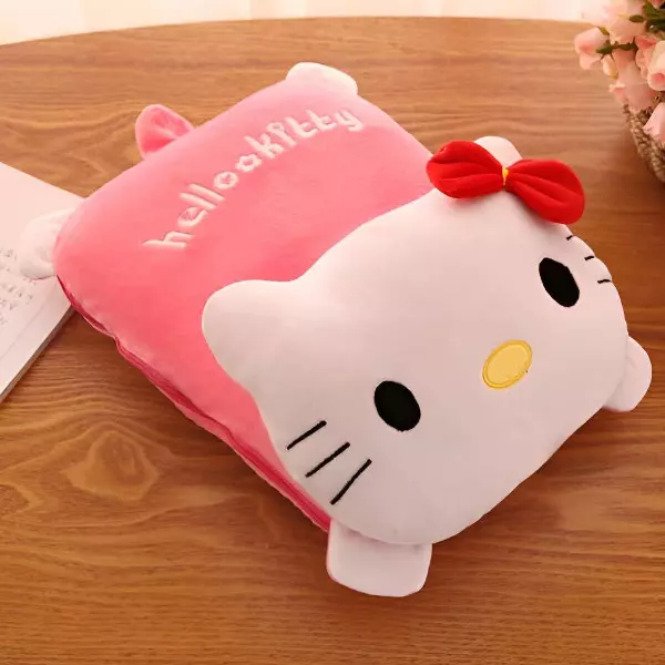 2 - Frasada y Almohada de Hello Kitty