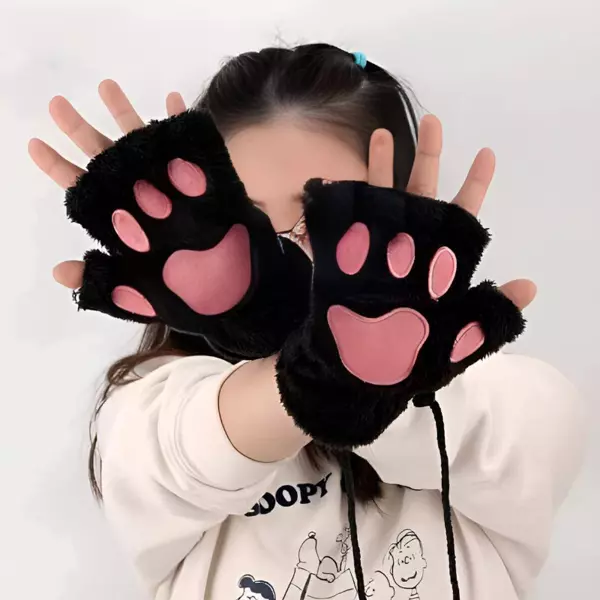 1 - Guantes con forma de gato