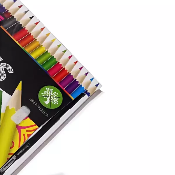 0 - Colores Tryme Borrables Sin Madera 36 Piezas