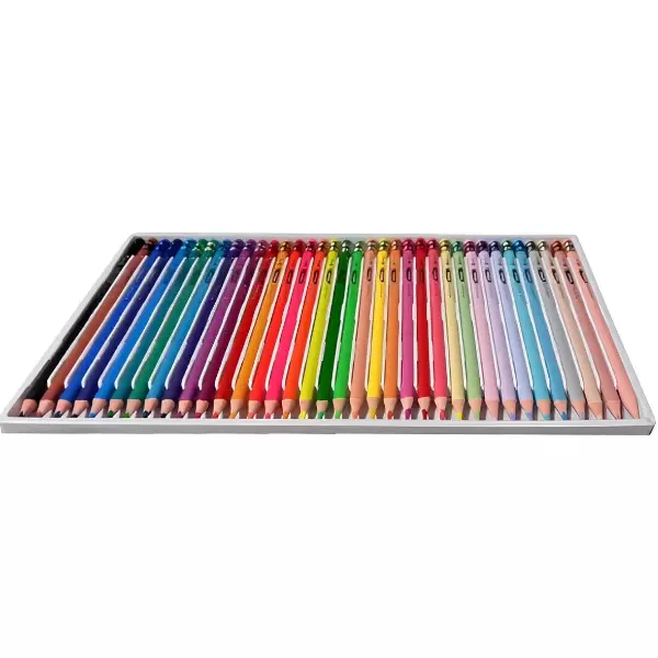 1 - Lapices Colores Profesionales Diferentes Estuche 96 Pz Tryme