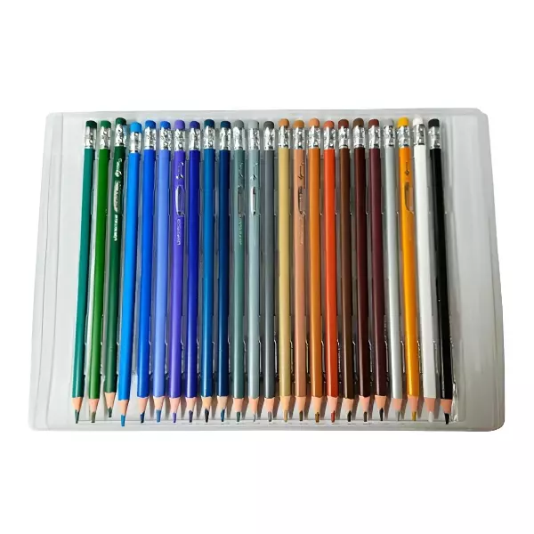 3 - Lapices Colores Profesionales Diferentes Estuche 96 Pz Tryme