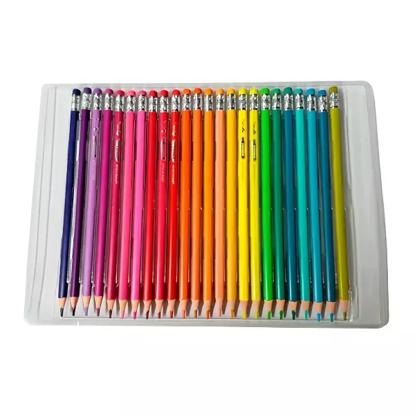 4 - Lapices Colores Profesionales Diferentes Estuche 96 Pz Tryme