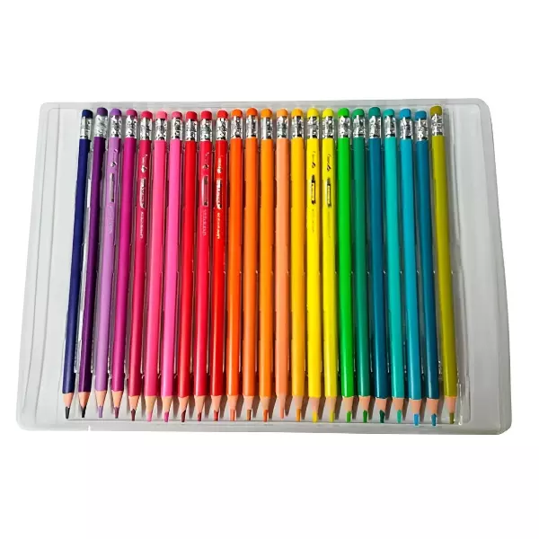 5 - Lapices Colores Profesionales Diferentes Estuche 96 Pz Tryme