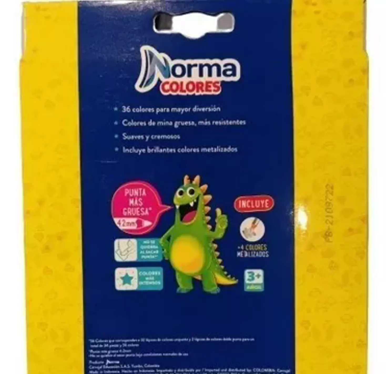 0 - Lapices De Colores Norma 36 Colores Punta De 4.2 Mm