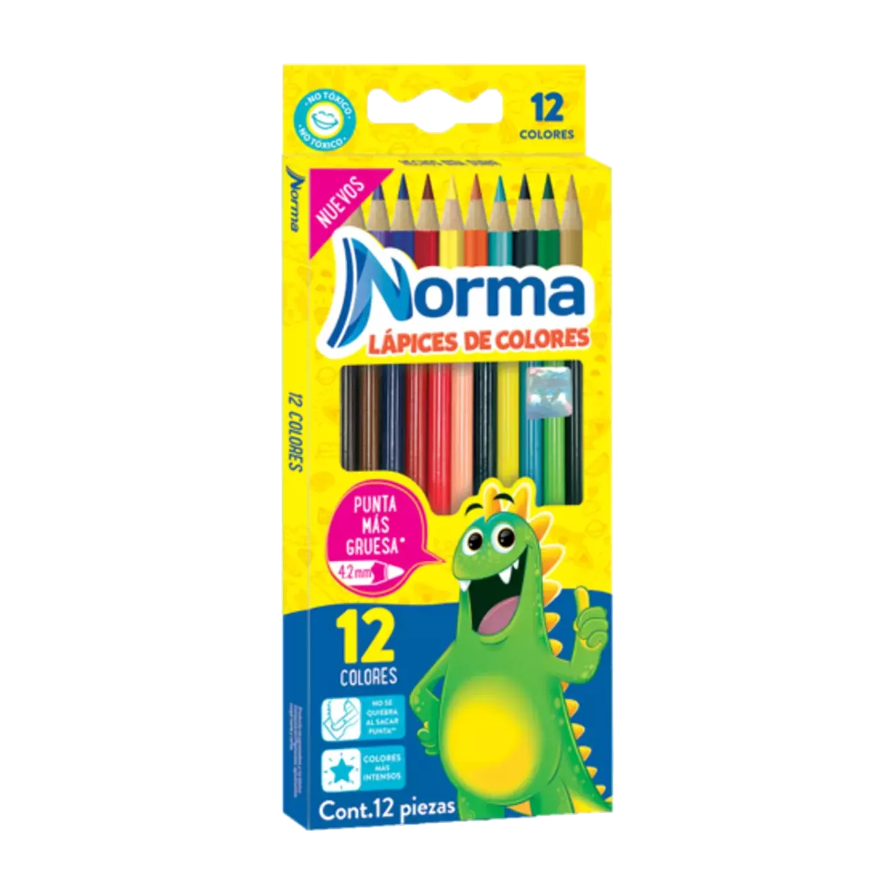 0 - Lapices de colores norma 12 pzas