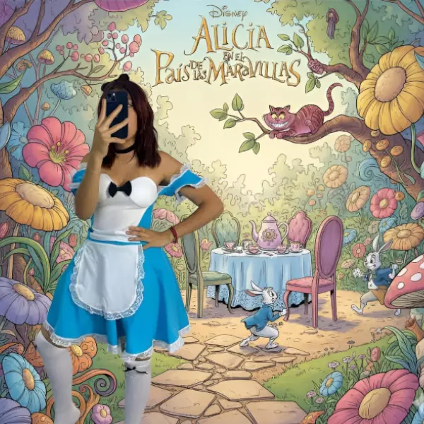 0 - Disfraz de Alicia en el País de las Maravillas