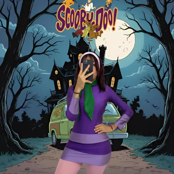 0 - Disfraz de Daphne Blake, la misteriosa de Scooby-Doo