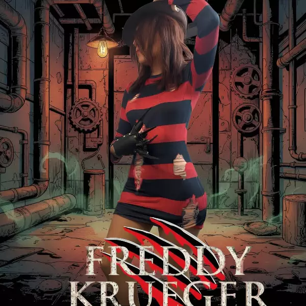 0 - Disfraz de Freddy Krueger versión femenina para Halloween