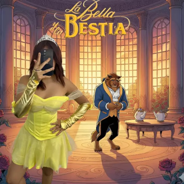 0 - Disfraz de Princesa inspirado en Bella de la película La Bella y la Bestia