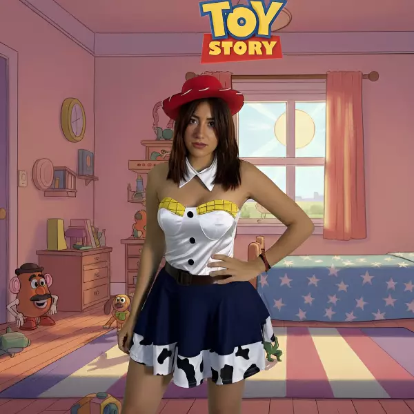 0 - Disfraz de Vaquerita inspirada en Jessie de Toy Story
