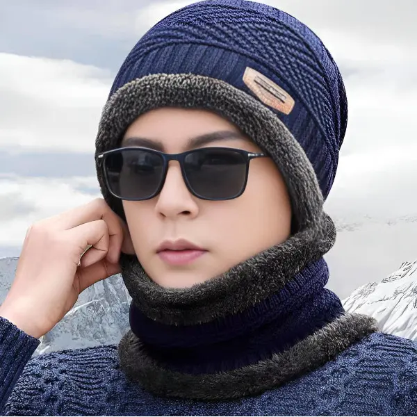 5 - Gorro con cuellera para invierno